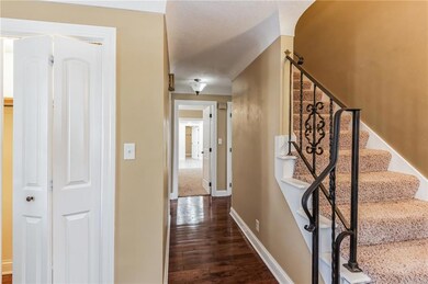 Upon entering the home this is the view to the left