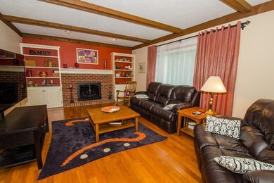 Beautiful hardwood floors, gas log fireplace.