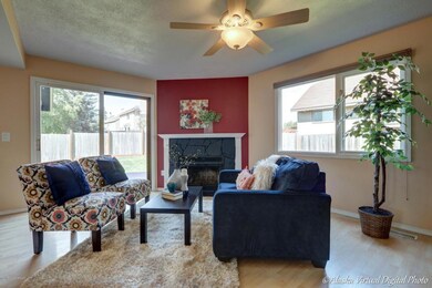 Sunny and bright living room