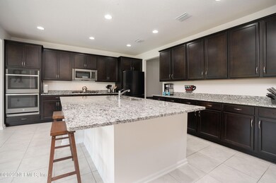 kitchen with double oven