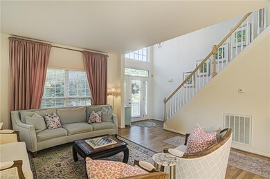 Living room and entry.