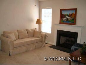 Living Room With Gas Logs