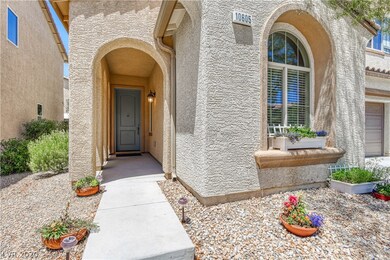 Arched front entry