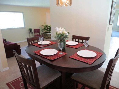 Formal Dining- Partial living rm view