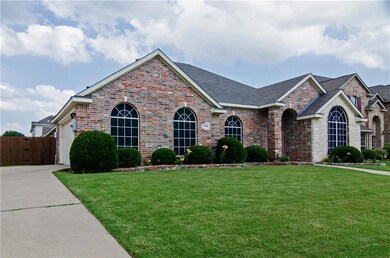 Side entry 2 car garage with extended driveway for parking.