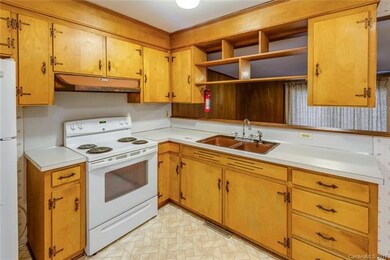 Lots of cabinets for storage.