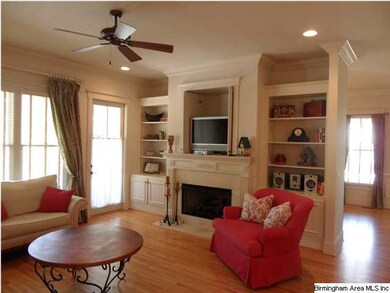 Very open and bright Great Room w/beautiful hardwo