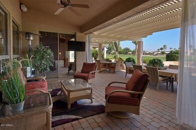 Covered patio