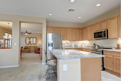 kitchen to living dining