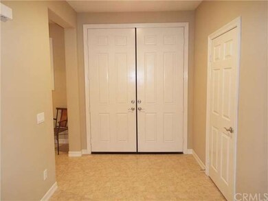 Tile floor entry.