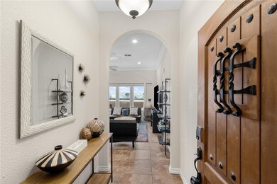 Front entry way.