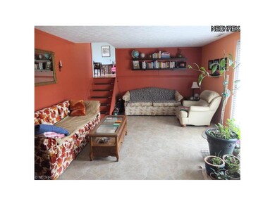 Family room in lower level.
