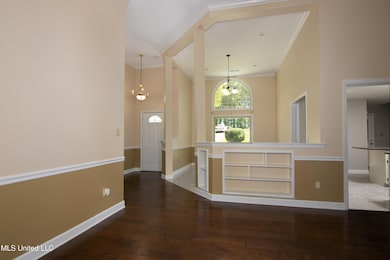 Living Area into Foyer
