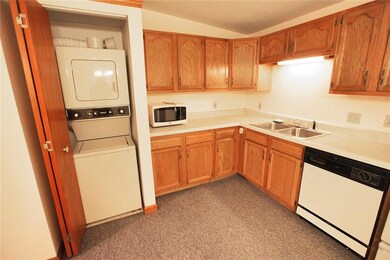 Kitchen with Laundry closet