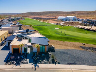 Front View and Golf Course