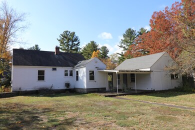 Rear of house