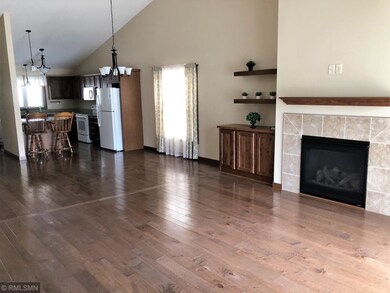 Beautiful engineered wood floors.