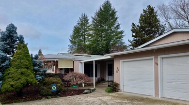 Front - from garage