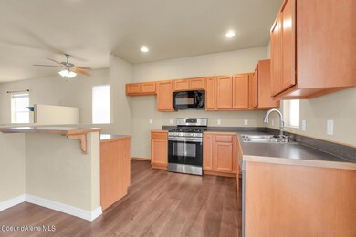 Kitchen with Eatat Bar