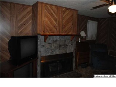 fireplace in family room