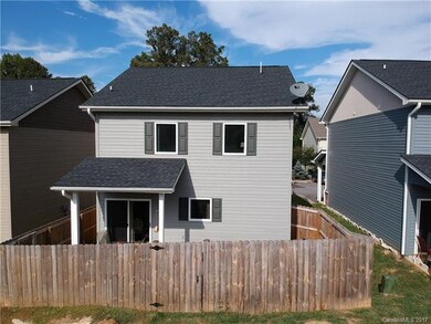 Fenced Area in Rear of Home