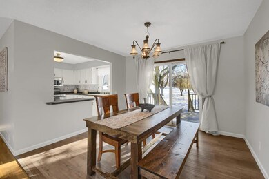 Additional view of dining area. Countertop space to kitchen is great for serving up food and entertaining.