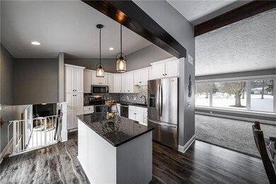 Remodeled Kitchen with Center Island