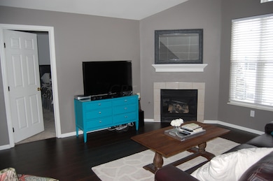 Great Room with gas fireplace