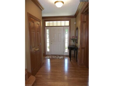 Welcoming foyer.