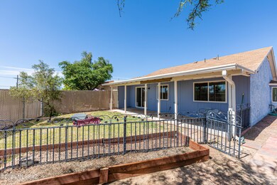Covered Patio and yard