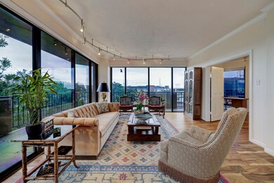 View of the large living area.