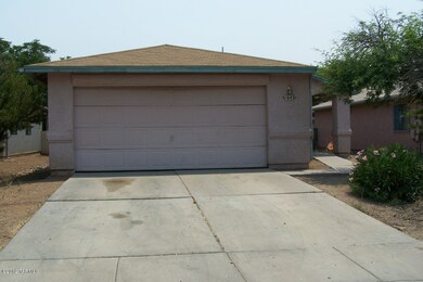 Two car garage and driveway