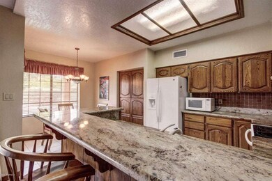 Granite breakfast bar