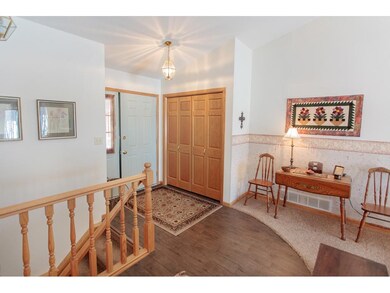 Entry and stairs to lower level.