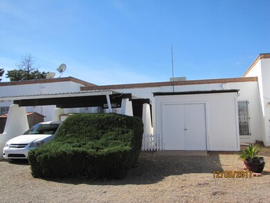 Rear of house