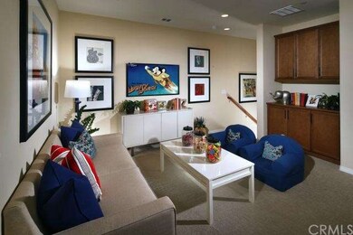 Model Home example of upstairs loft. 