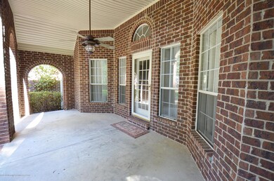 Covered front porch