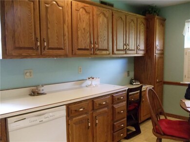 one long wall of quality over and under cabinetry,