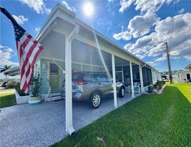 Attached carport