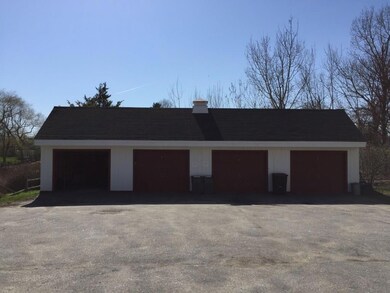 Dedicated garage space is the bay on...