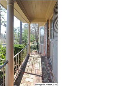 Sunny front porch