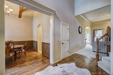 Wood trimmed doors and doorways