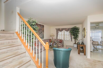 Foyer to living room