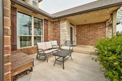 View of patio / terrace with an outdoor hangout ar