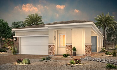 Plan 1742, Desert Contemporary Elevation