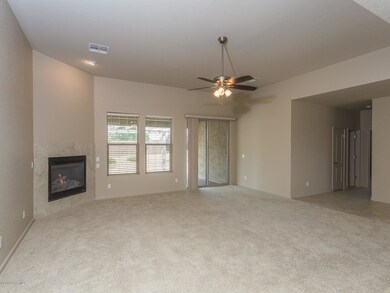 Living Room with Gas Fireplace