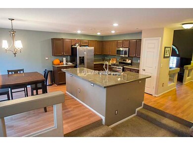 Kitchen. View from Family room to Kitchen