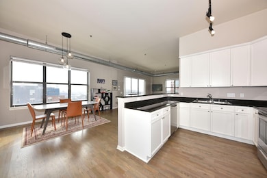 Open concept kitchen