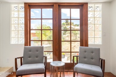 Separate sitting area