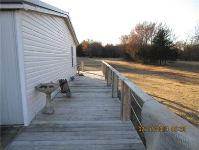 Deck on North side of House